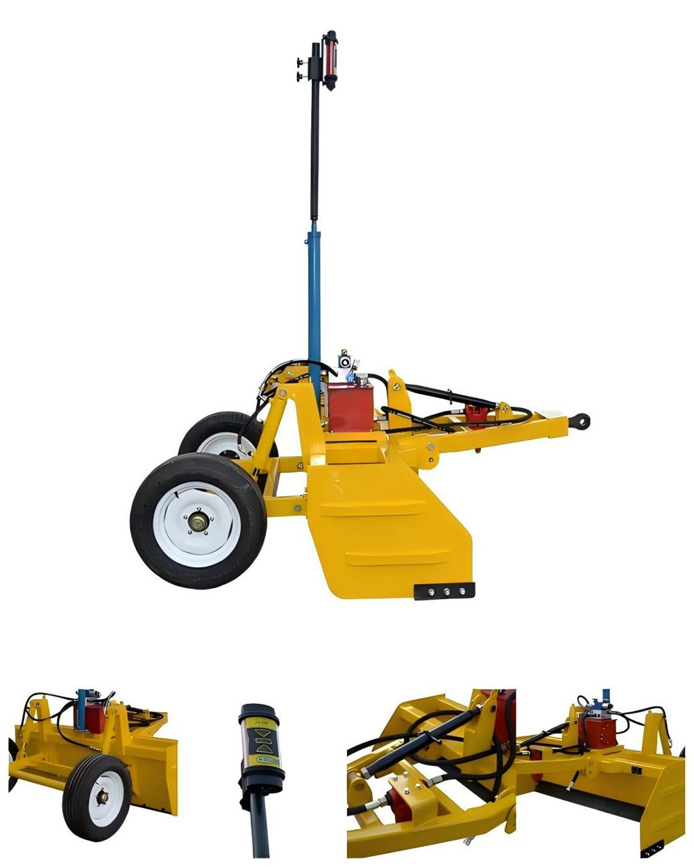 Laser Guided Land Leveler