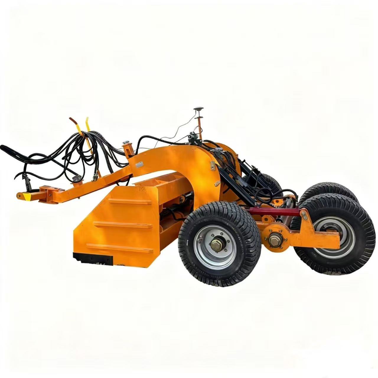 Nivellement du terrain contrôlé par satellite