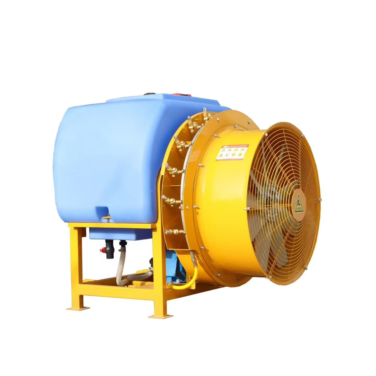 Pulvérisateur à turbine suspendu monté sur tracteur